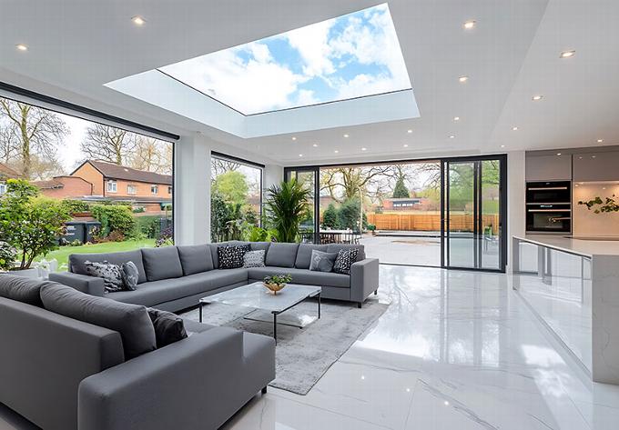 home open plan renovation