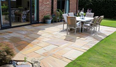 paved patio