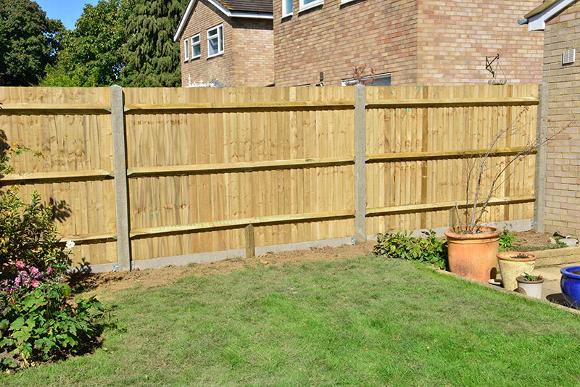 new panel fencing